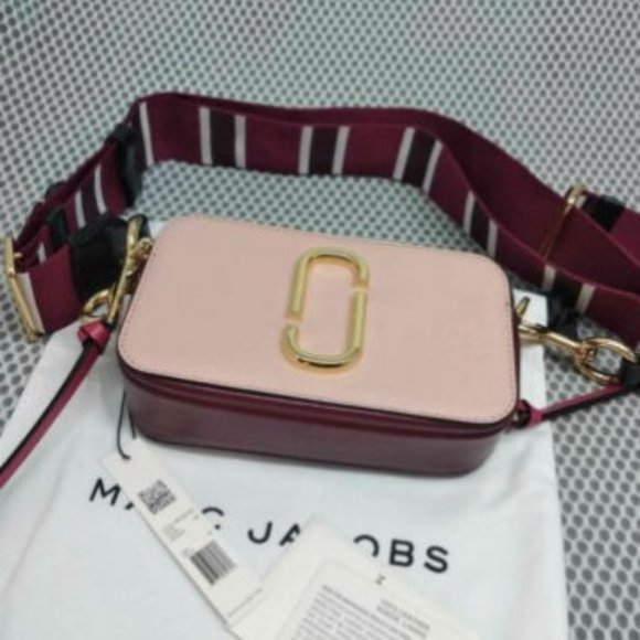 NEW original Marc Jacobs snapshot crossbody bag (Rose multi) - Picture 2 of 15